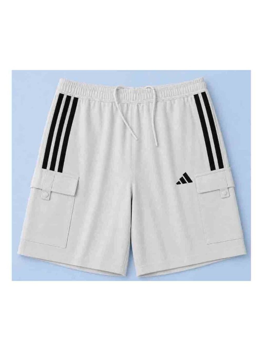 NWT Adidas Tiro Cargo Shorts Gray Black JW2722 Men's Size Large